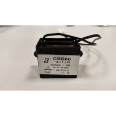 Конденсатор пусковой CBB60, 10 UF, 450V, 5%
