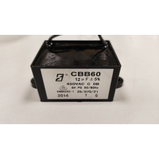 Конденсатор пусковой CBB60, 12 UF, 450V, 5%
